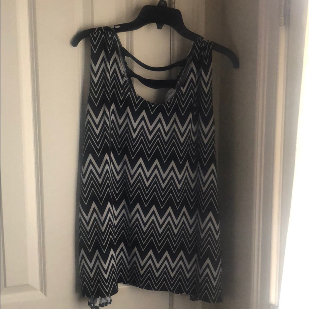 Sleeveless blouse